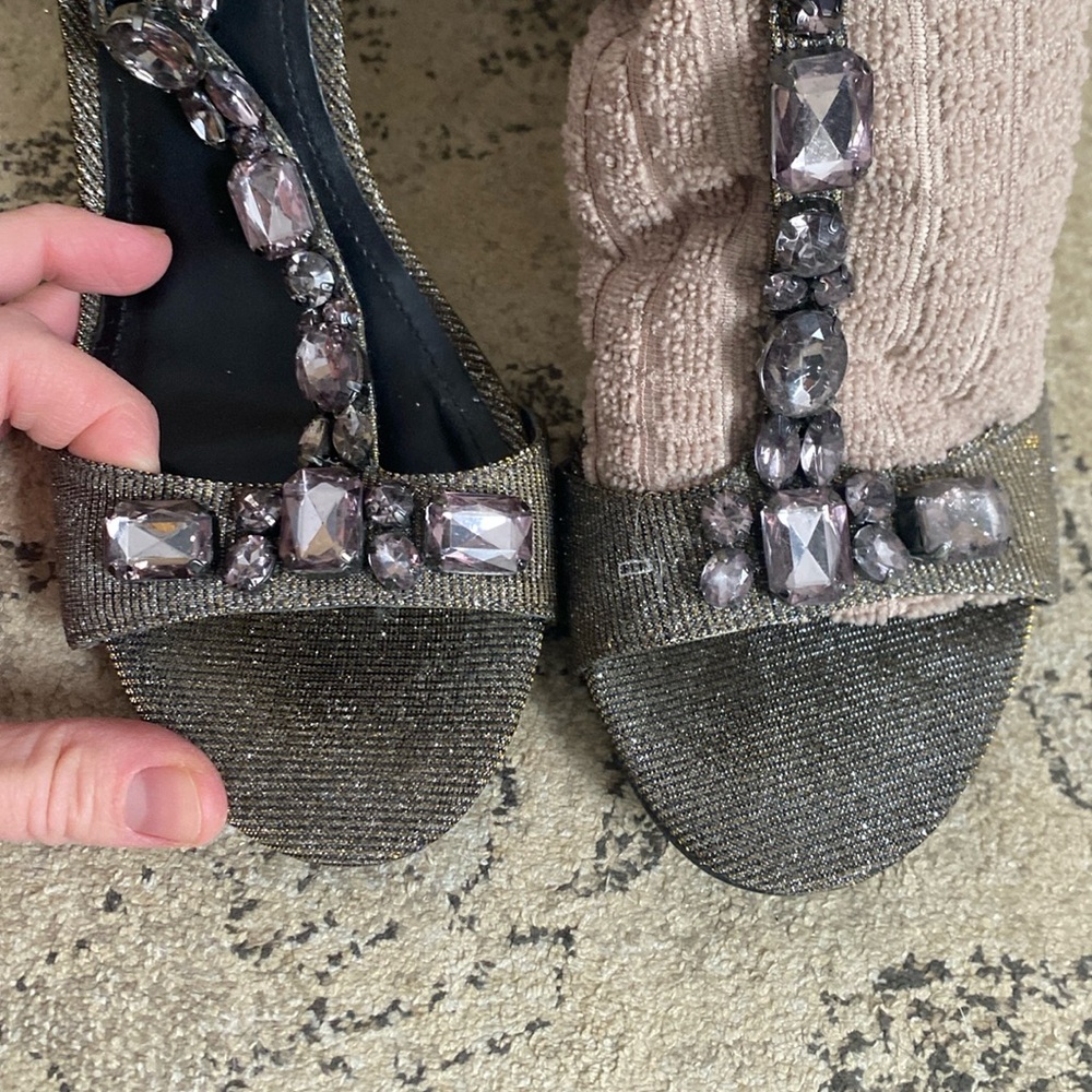 Kenneth Cole Reaction sparkly heels